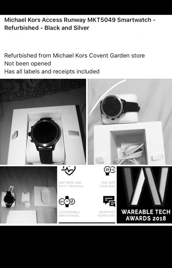 michael kors refurbished smart watches